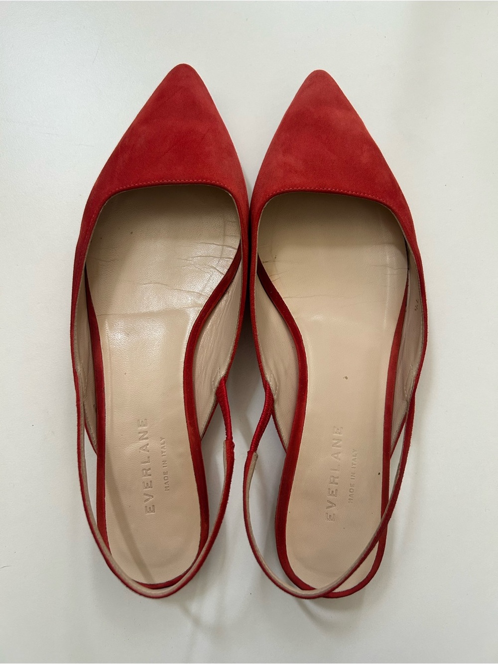 Everlane The Editor Slingback in Persimmon Women’s Size 7.5